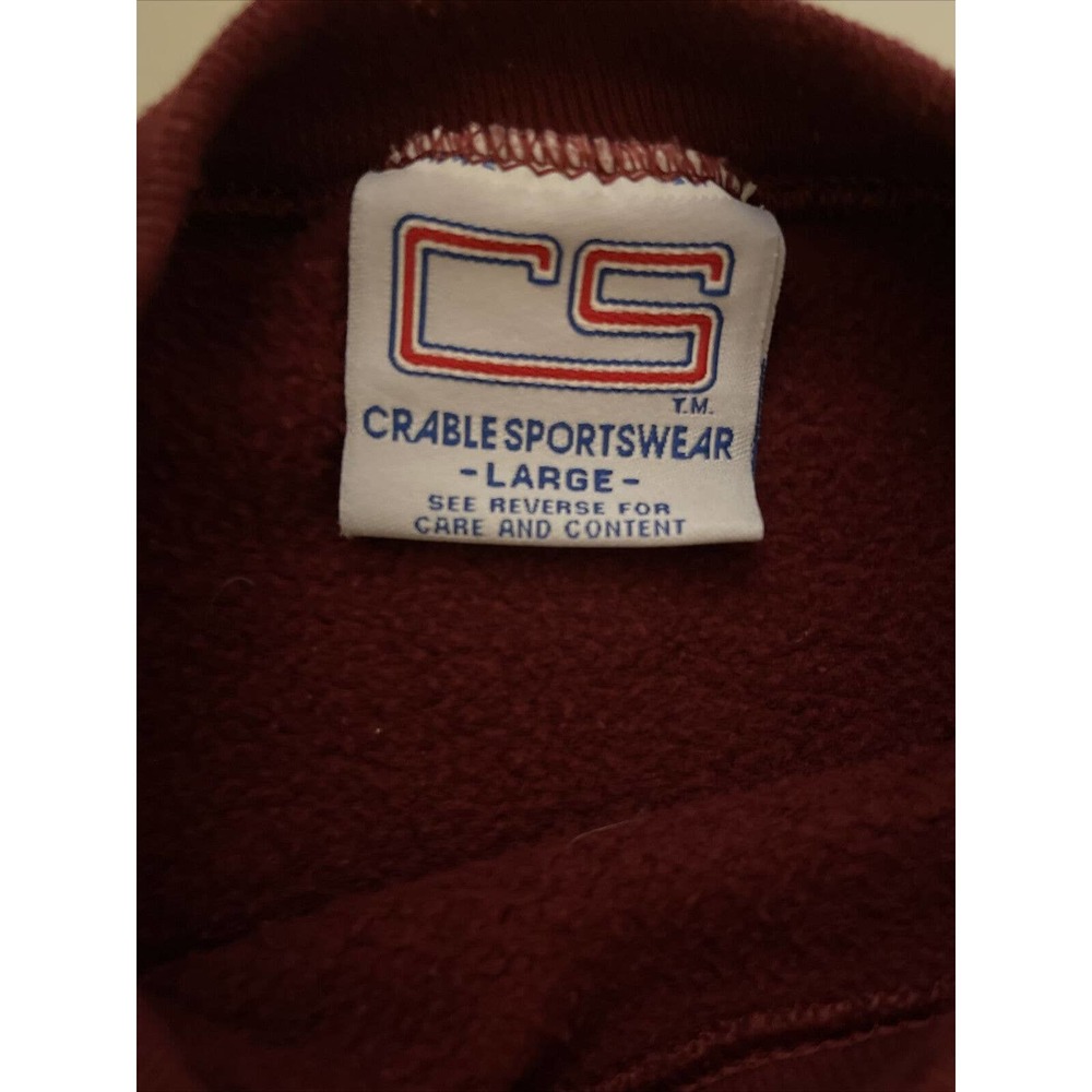 Clubhouse Collection Embroidered Sweatshirt Men's Large Crable - Picture 6 of 8